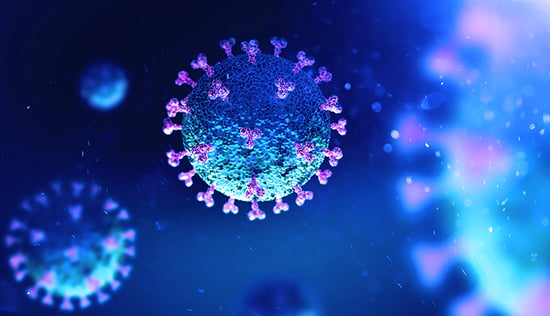 Coronavirus-COVID-19-under-the-microscope-3d-illustration